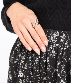 EDJI Bague en acier inoxydable Paloma* Bijoux|Accessoires