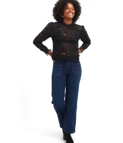 EDJI Blouse à dentelle Lyne* Chemisiers & Tops