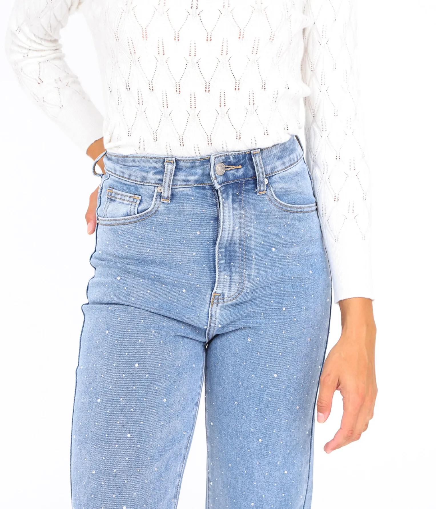 EDJI Jean strass Alex* Pantalons & Jeans