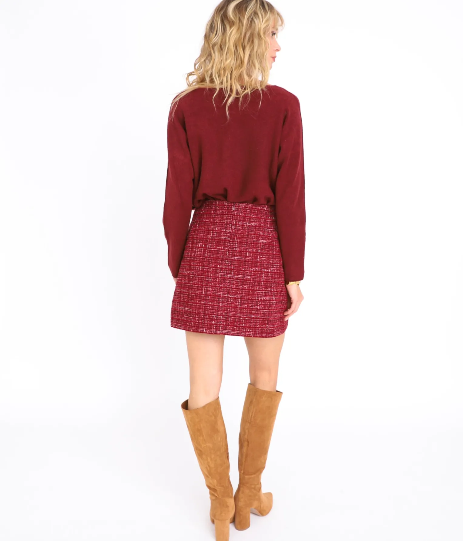 EDJI Jupe en tweed Iza* Jupes