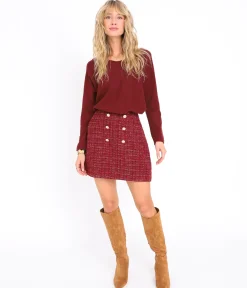 EDJI Jupe en tweed Iza* Jupes