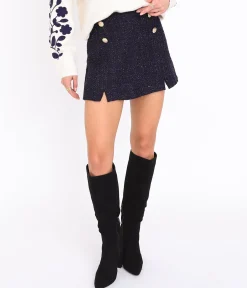 EDJI Jupe short en tweed Syam* Jupes