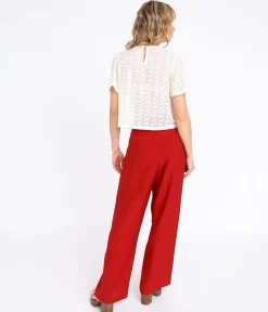 EDJI Pantalon large à boutons Méline* Pantalons & Jeans