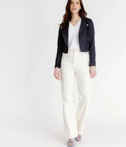EDJI Perfecto court en suédine Ilona* Vestes & Blousons