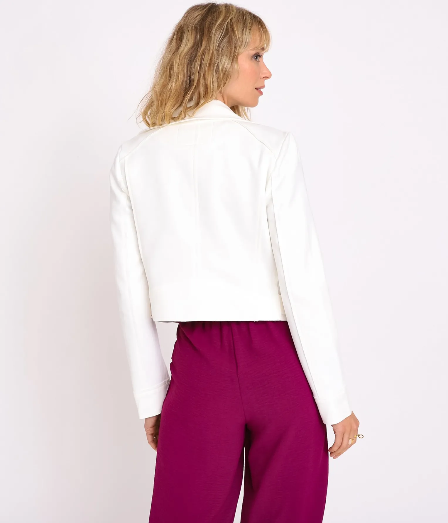 EDJI Perfecto court en suédine Ilona* Vestes & Blousons