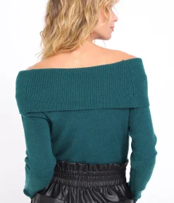 EDJI Pull Bardot* Mailles