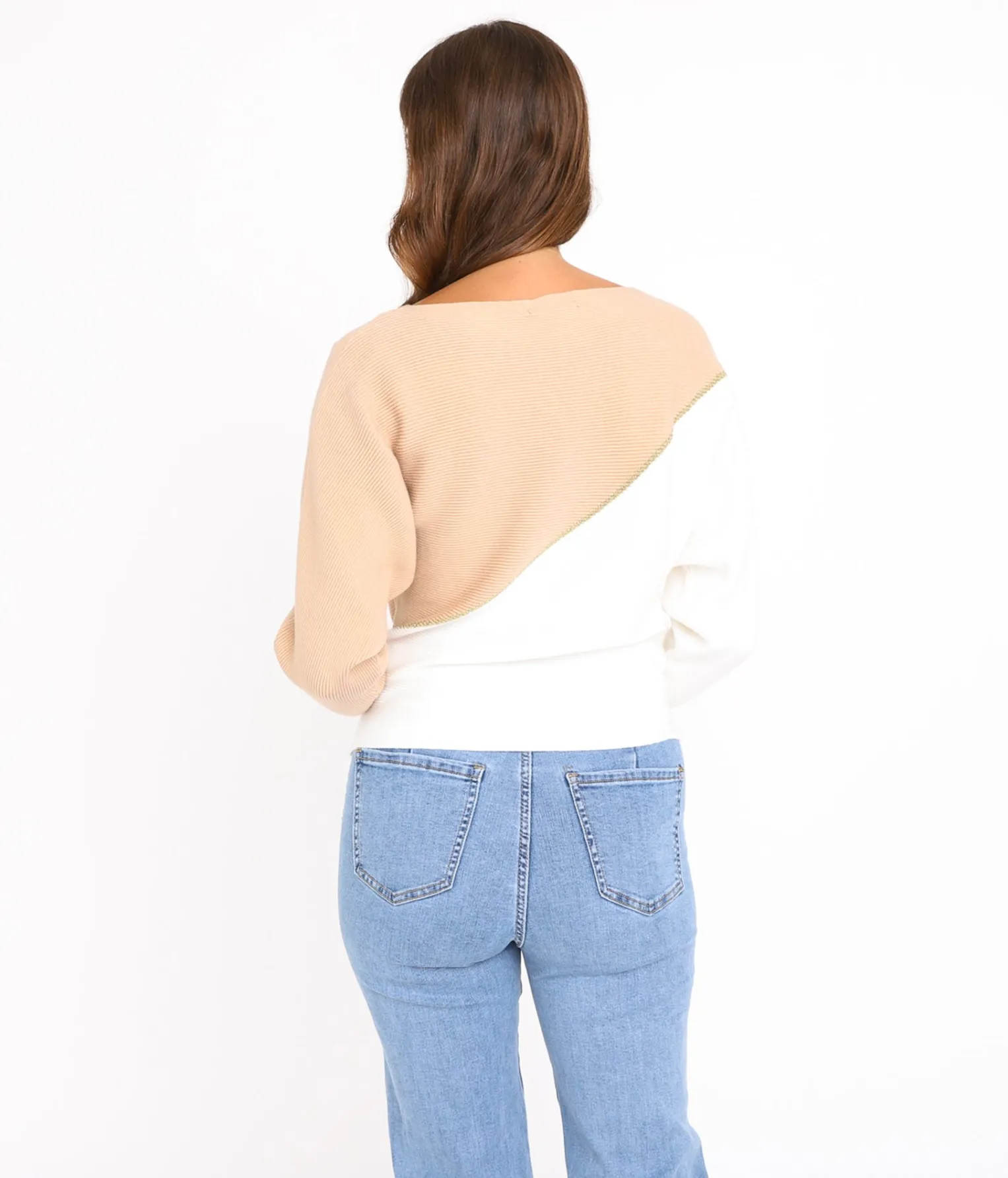 EDJI Pull bicolore Cynthia* Mailles