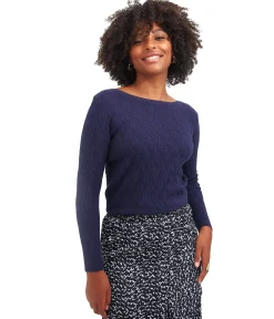 EDJI Pull col bateau Viviane* Mailles
