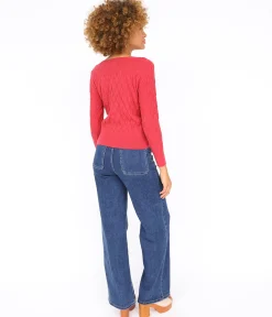 EDJI Pull col bateau Viviane* Mailles