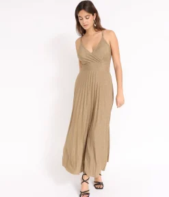 EDJI Robe longue plissée à paillettes* Robes