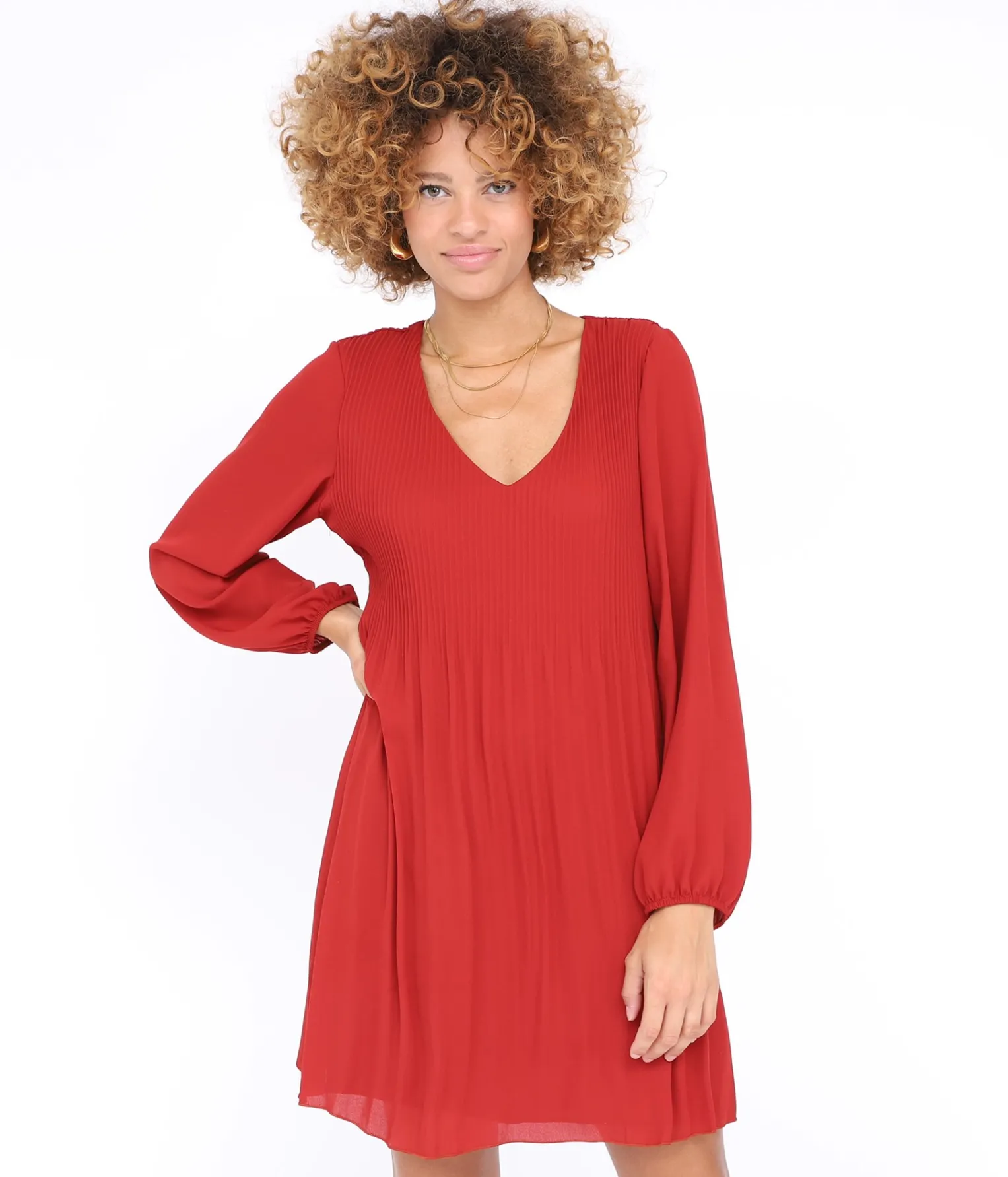 EDJI Robe plissée Hillary* Robes