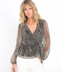 EDJI Top Leopold* Chemisiers & Tops