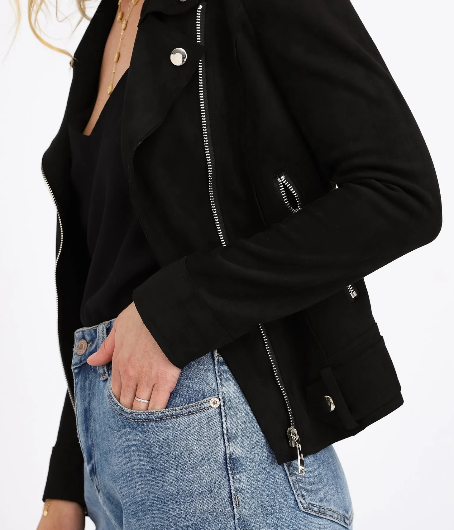 EDJI Veste en suédine Iris* Vestes & Blousons